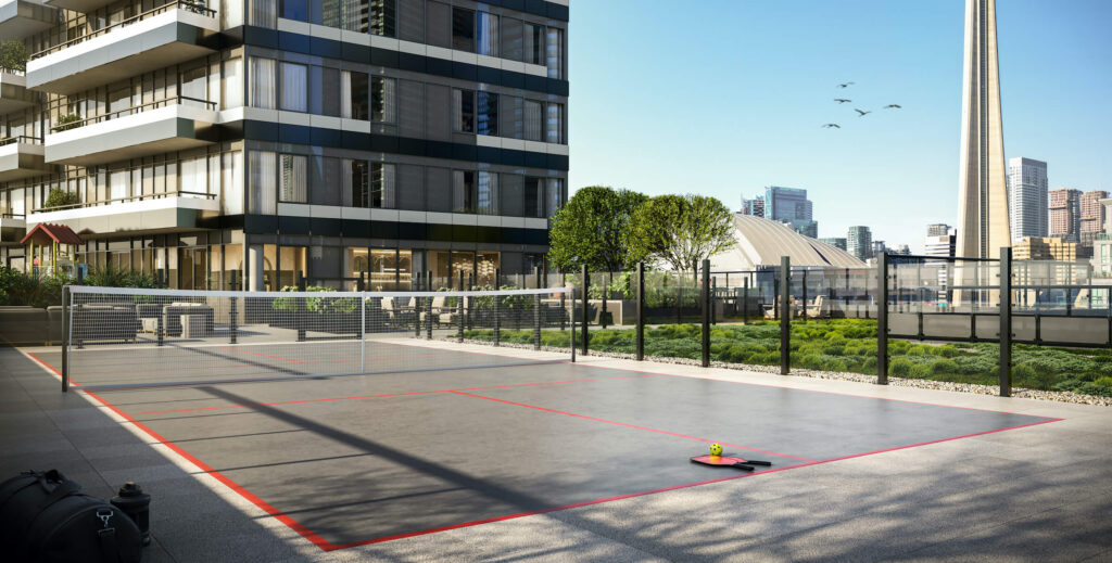 Rendering of Q Tower sport court